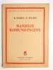 MANIFEST KOMUNISTYCZNY - K. Marks, F. Engels 1949